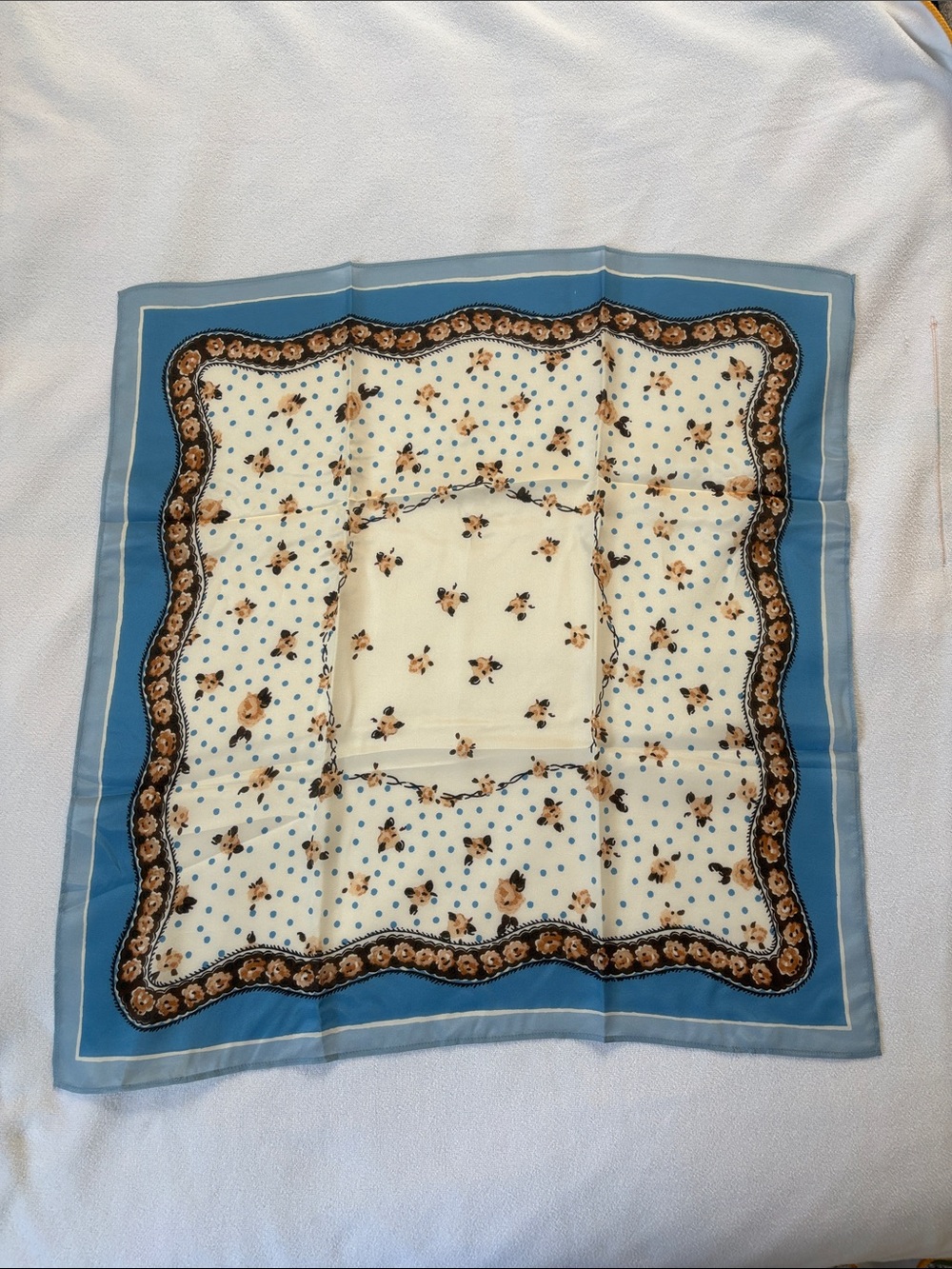 Sézane Silk Scarf NWOT